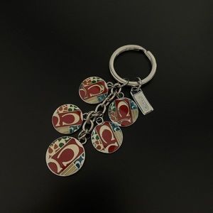 Coach Monogram Keychain